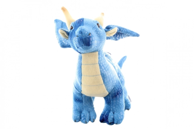 Plüschdrache blau umweltfreundlich