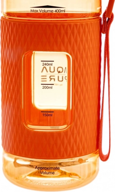 Gesunde Wasserflasche Aqua Pure 400 ml Orange