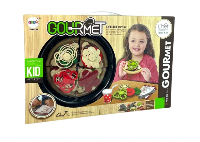 Kinder Pizza Spielset mit Zubehör