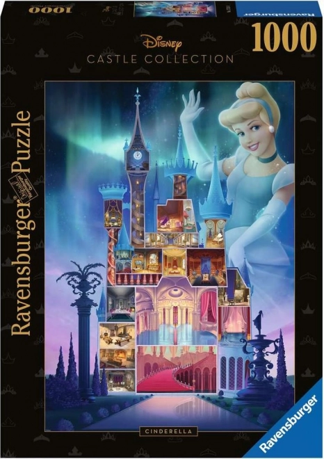 Ravensburger Puzzle Disney Schlösser: Cinderella 1000 Teile