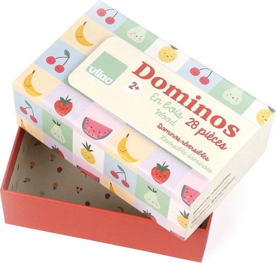 Holzdomino Obst und Gemüse Sarah Betz