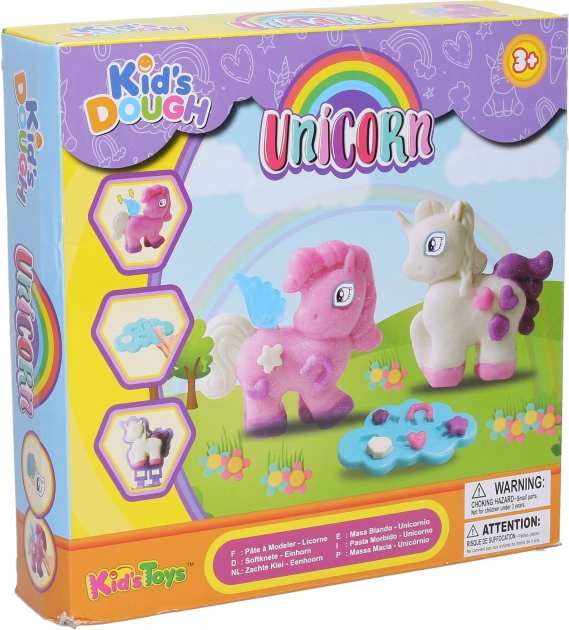 Kreativset mit Knete – Einhorn