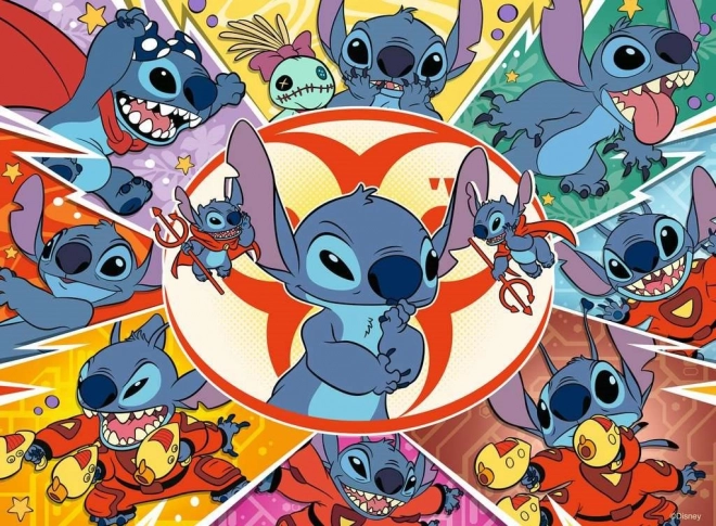 Puzzle mit 100 Teilen Disney Stitch für Kinder