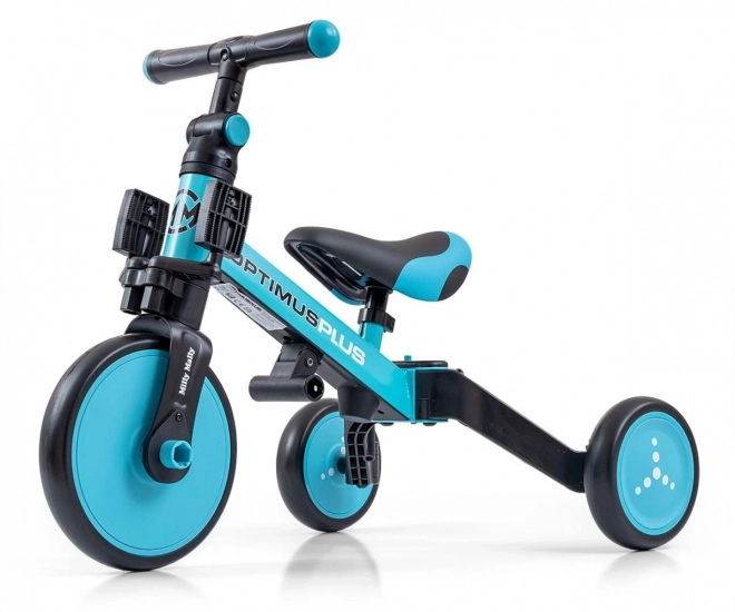 Milly Mally 4-in-1 Kinderfahrzeug Optimus Plus Blau