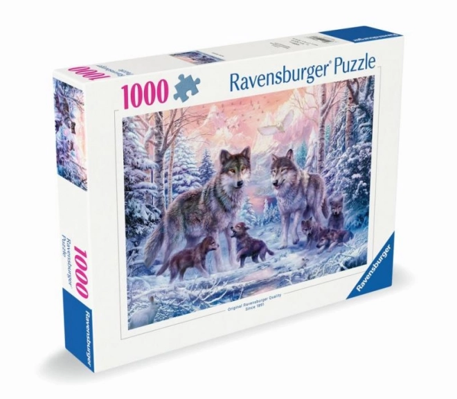 Ravensburger Puzzle Arktische Wölfe 1000 Teile