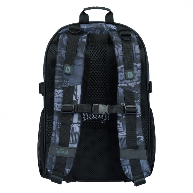 BAAGL Schulrucksack Core Technic