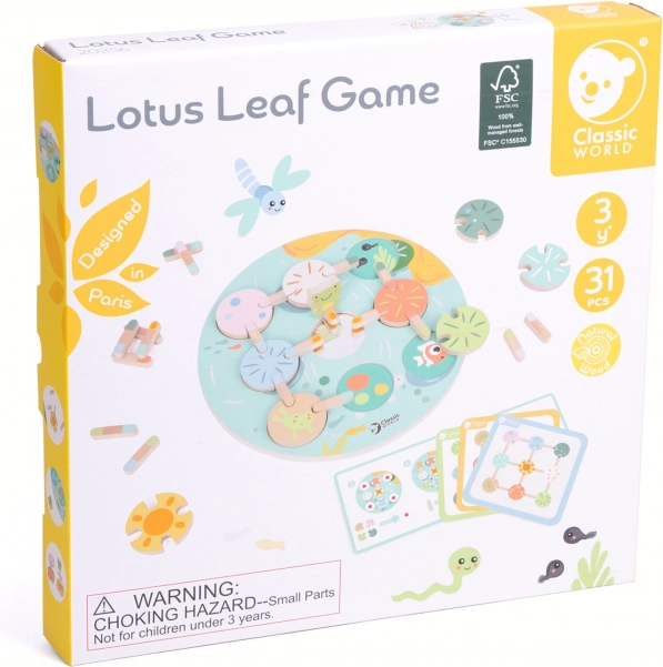Classic World sensorisches Spiel Lotusblatt