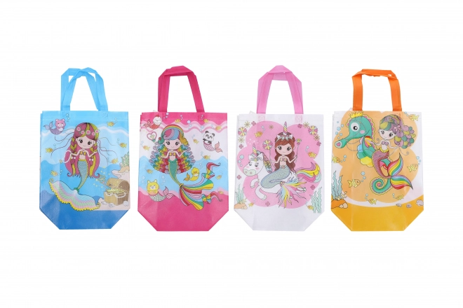 Geschenktasche für Kinder aus Vliesstoff S 27x29x12 cm