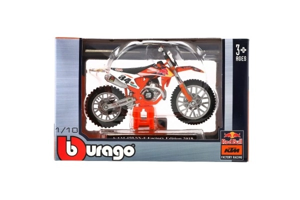 Bburago KTM 450 SX-F Factory Edition Motorrad Modell