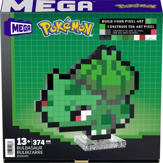 Mega Pokémon Pixel Bulbasaur Baufigur