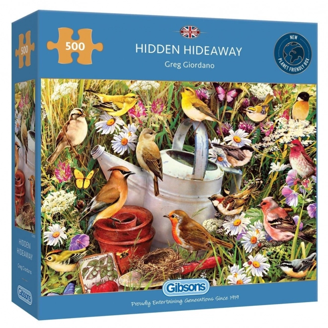 Gibsons Puzzle Verborgener Unterschlupf 500 Teile