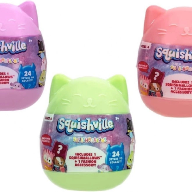 Plüsch Mini Squishville in der Kapsel