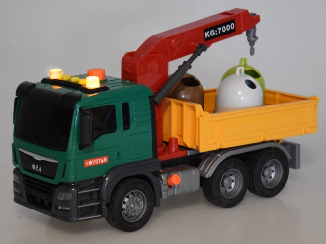 Edukative Müllwagen Spielzeug mit Geräuschen