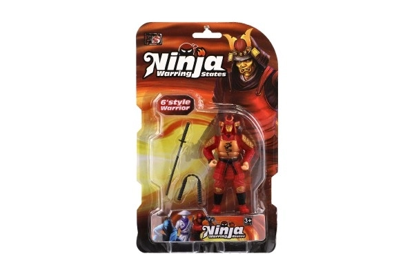 Ninja-Figur mit Zubehör, 10 cm