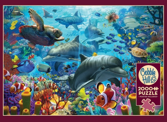Cobble Hill Puzzle Korallenmeer 2000 Teile