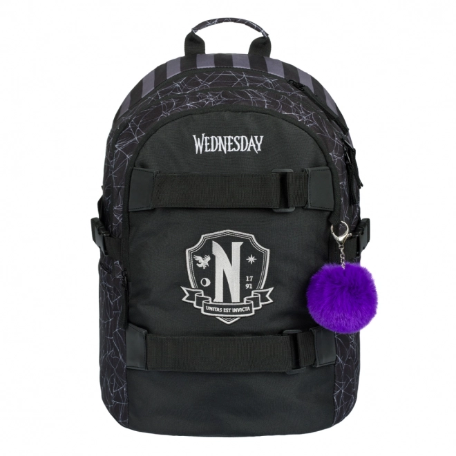 Ergonomischer Schulrucksack Skate Wednesday Nevermore