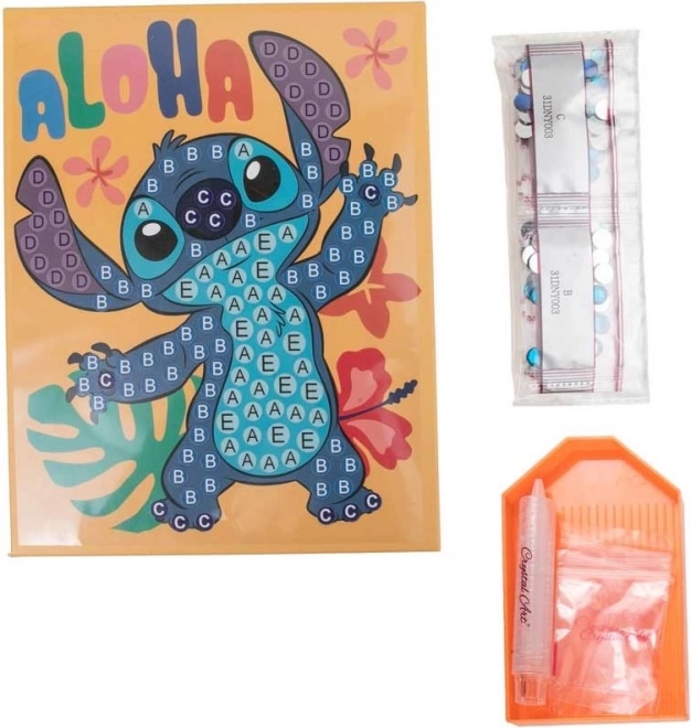 Diamant-Malerei Junior Disney: Stitch