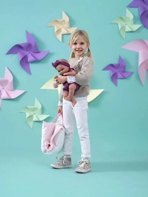 Realistische Babypuppe Llorens Mädchen - Ganzkörper Vinyl, 40 cm