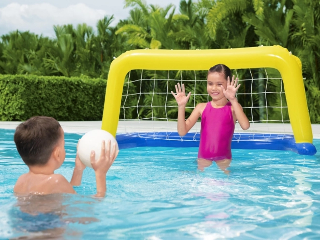 Bestway aufblasbares Wasserballtor mit Ball