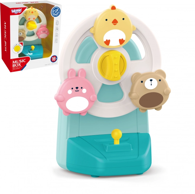 Musikalisches Mobile mit Tieren für Babys