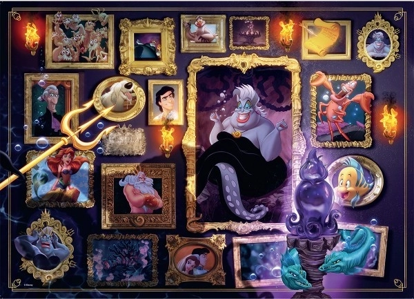 Ravensburger Puzzle Villainous: Ursula 1000 Teile