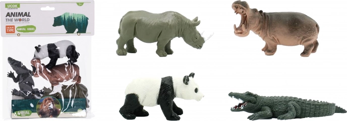 Set aus Tierfiguren 12,5 cm – 4 Stk.