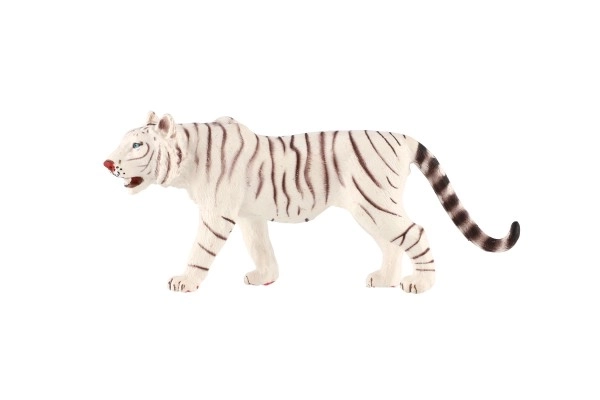 Weißer Indischer Tiger Plastikfigur 14cm