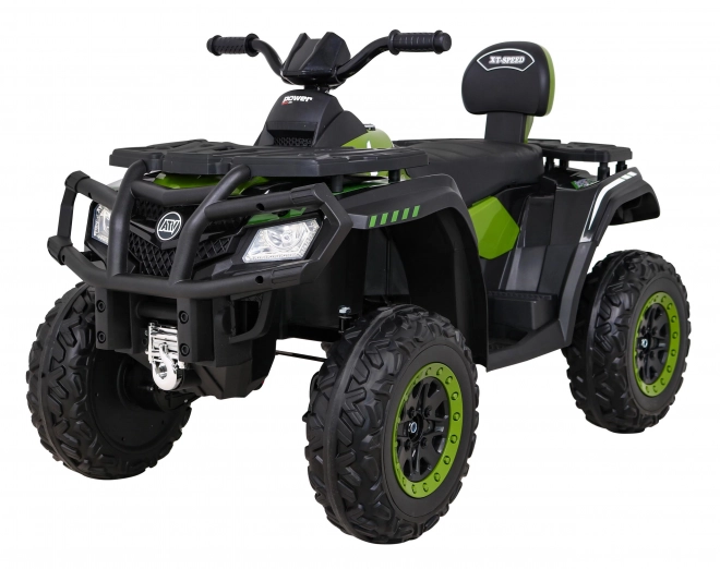 Kinder-Quad XT-Speed Grün + 4x4 + EVA + Langsamer Start + MP3 Radio + LED-Leuchte