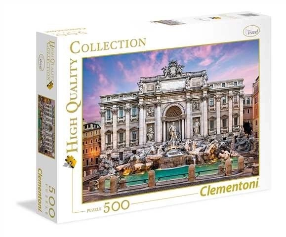 Clementoni Puzzle Trevi-Brunnen Italien 500 Teile