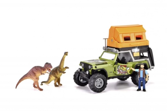 Dino-Camper Jeep mit Sound und Licht