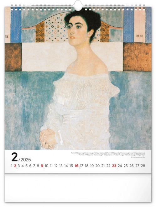 Wandkalender Gustav Klimt 2025