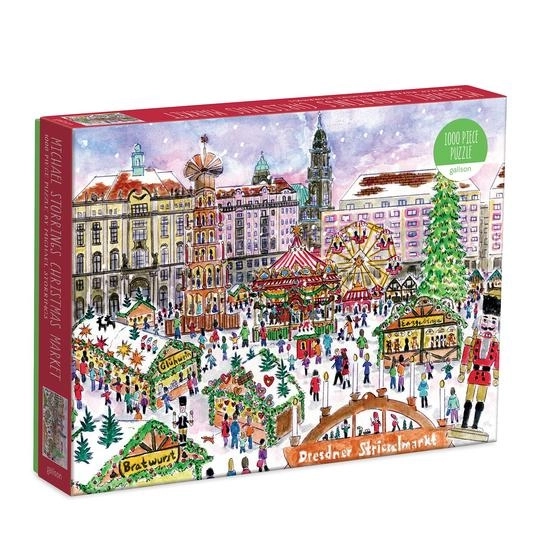 Galison Puzzle Weihnachtsmarkt 1000 Teile