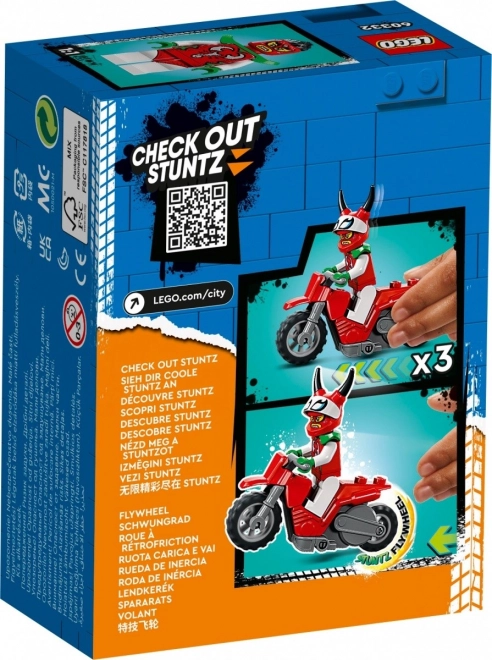 Lego City Stuntmotorrad des Skorpions