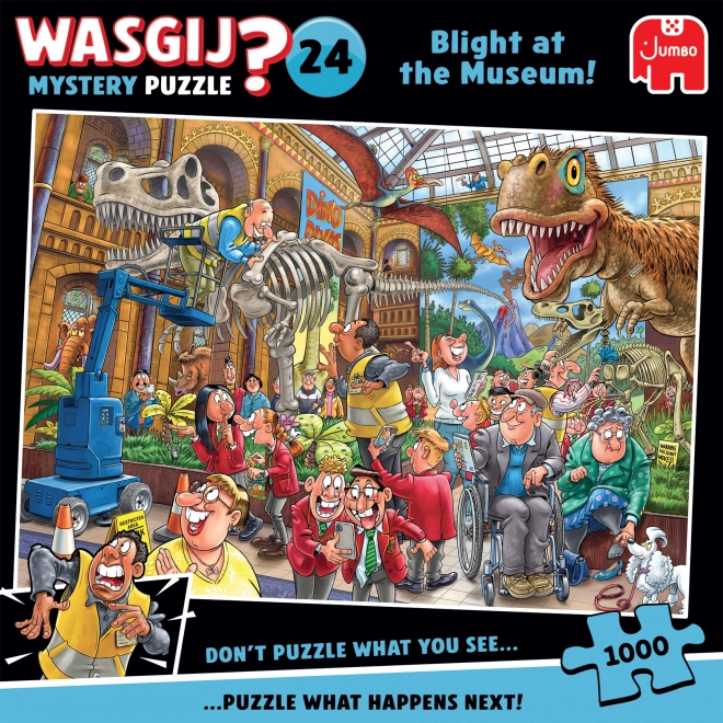 Puzzle JUMBO WASGIJ Mystery 24: Schimmel im Museum 1000 Teile