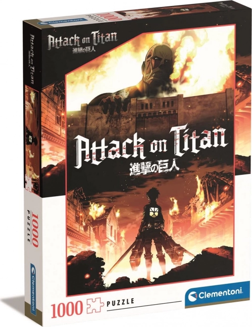 Puzzle CLEMENTONI Angriff der Titanen 1000 Teile