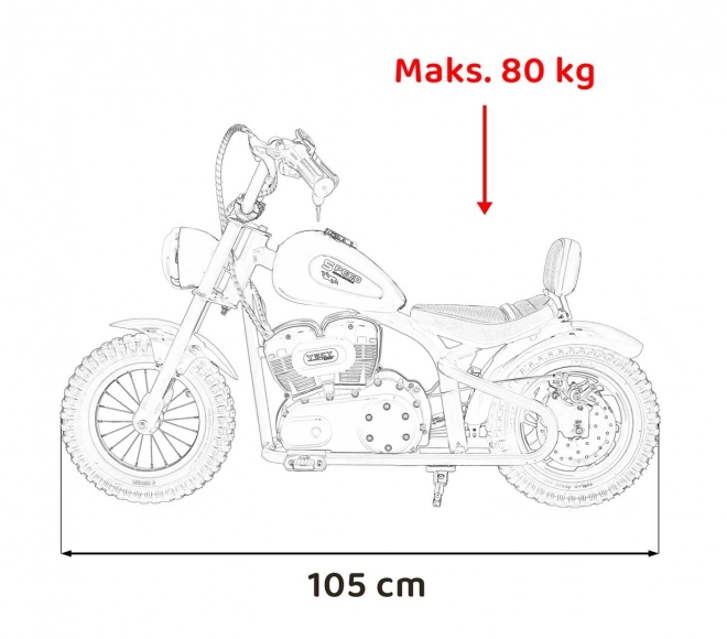 Motor SPEED Power Blau