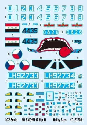 Plastikmodell Mi-8MT/Mi-17 Hubschrauber