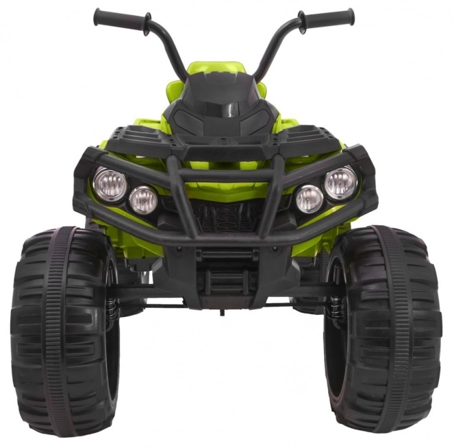 Quad ATV 2,4GHz mit Batterie für Kinder Grün + Fernbedienung + EVA Räder + Radio MP3 + Kostenloses Starten