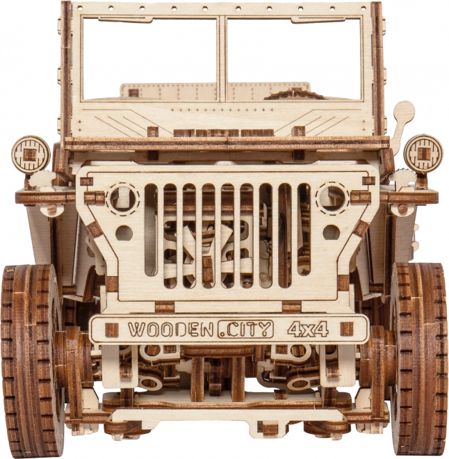 3D Holzpuzzle Geländewagen Jeep 4x4