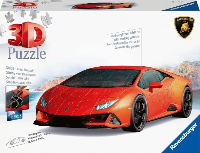 Lamborghini Huracán Evo Puzzle 108 Teile