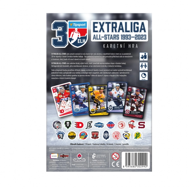 Extraliga All-Stars: Kartenspiel 30 Jahre Eishockeygeschichte