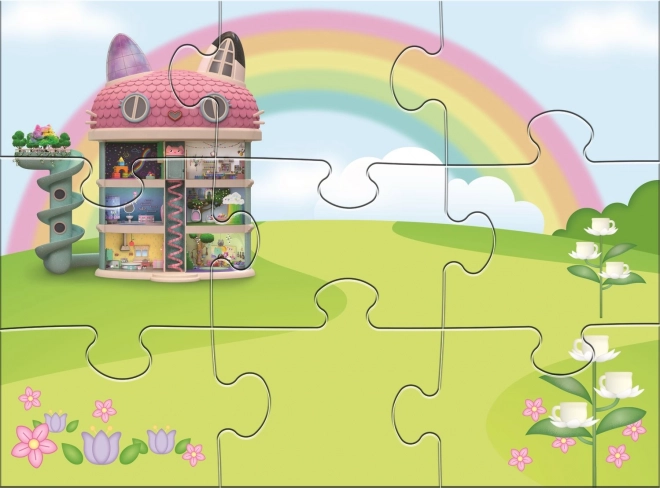 Gabby's Dollhouse Magnetisches Puzzle-Set