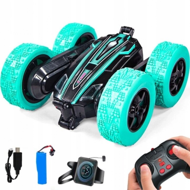 Gestengesteuertes Stuntauto Twister - Blau