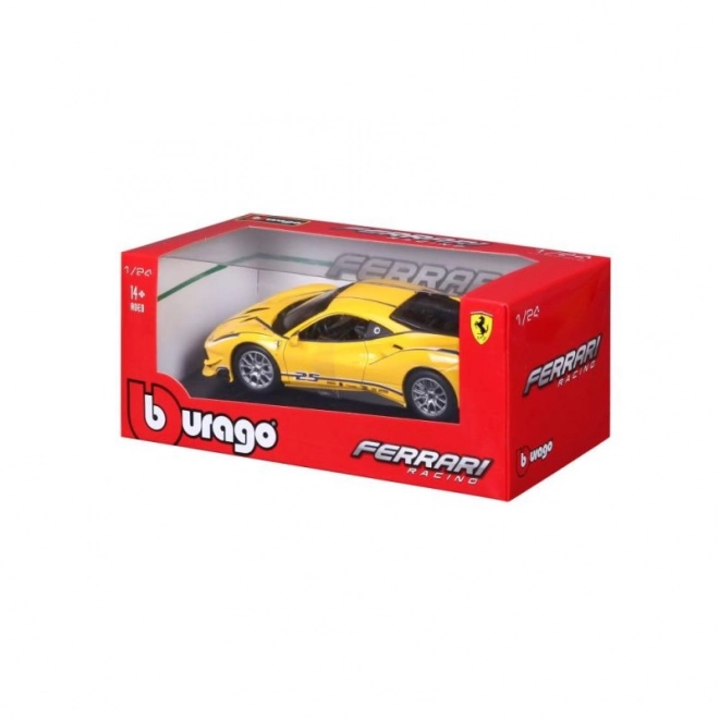 Ferrari Rennsport 488 Challenge Modellauto Gelb