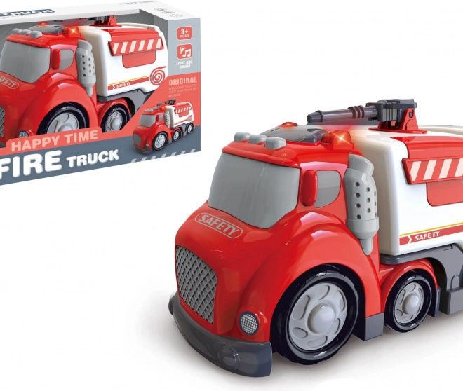 Feuerwehr Tankwagen mit Effekten