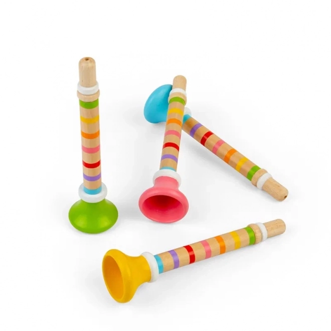 Bunte Trompete für Kinder