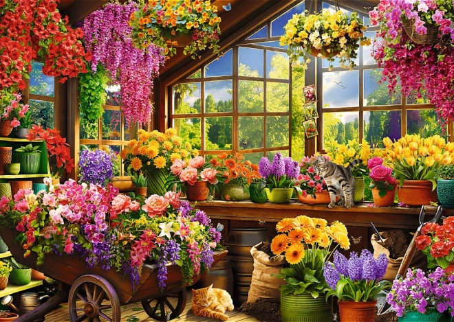 Puzzle Premium Plus Frühlingserwachen