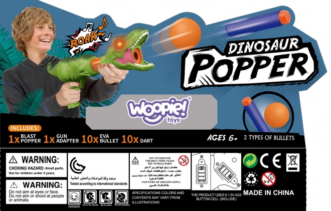 Automatische Dino-Schießspielzeug von WOOPIE