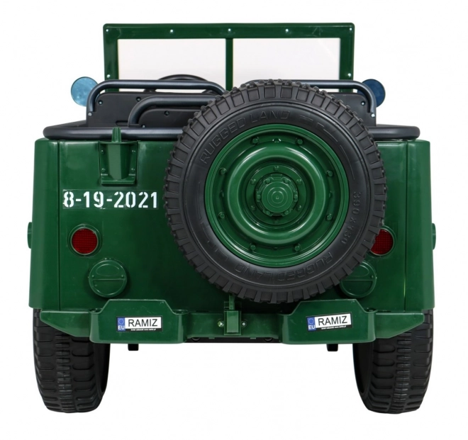 Retro-Geländefahrzeug 4x4 für Kinder