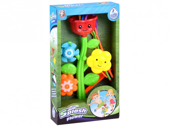 Fröhliche Blumen-Wassersprenger für Kinder